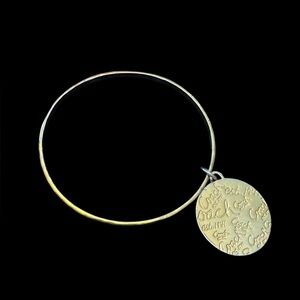 Coach Bangle Gold Tone Optic